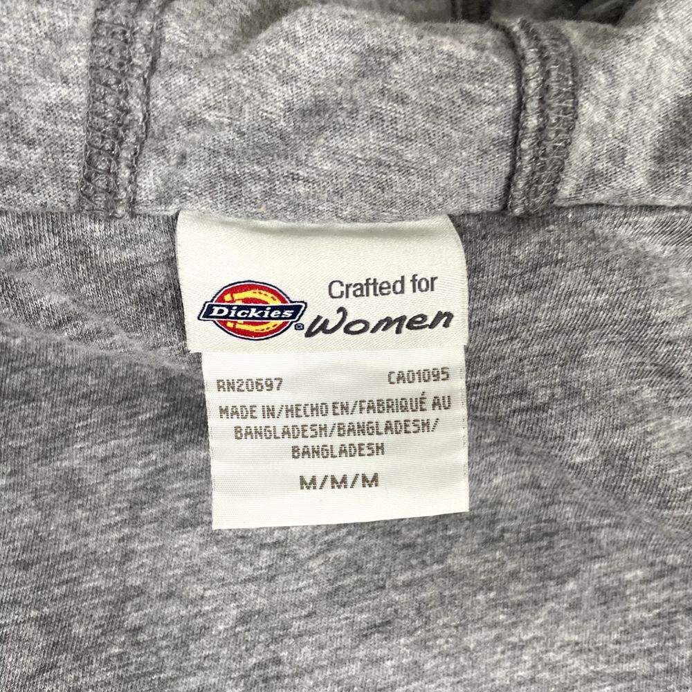Dickies Hooded Flannel Womens Medium Workwear Warm - Picture 5 of 8